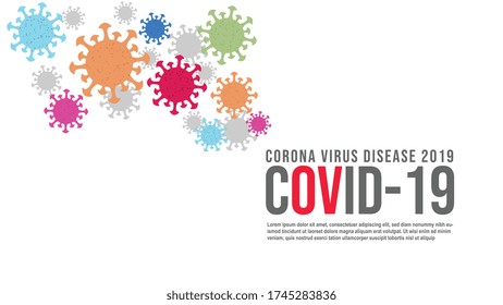 Vector Covid Corona Virus Disease 2019 Illustration