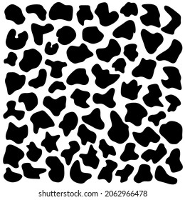 Vector cow background. Abstract vector illustration.  Used for banners, cards, posters, prints.  Resizable logo without loss of quality.