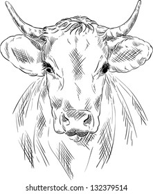 21,497 Cow head draw Images, Stock Photos & Vectors | Shutterstock