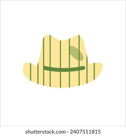 Vector cowboy hat. vector illustration. graphic element for logo, design, poster