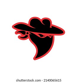 vector cowboy that is very simple and suitable for you