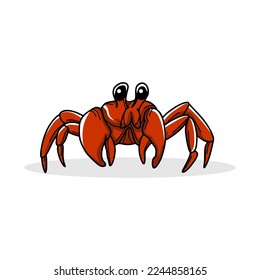 ilustración de cangrejo vectorial que puede utilizarse para cualquier cosa