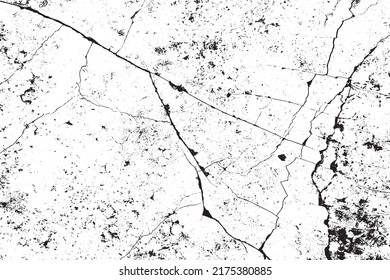 Vector cracked concrete stone grunge adstract background.
