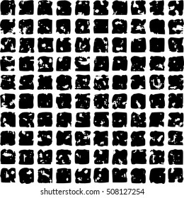 vector cracked grunge tiles