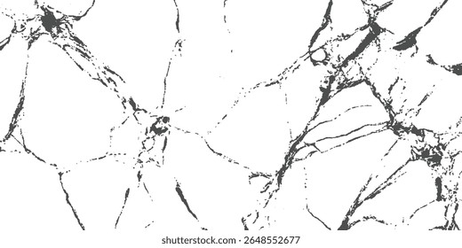 Vetor as rachaduras textura de parede de concreto branco e preto. Grungy, efeito grunge, textura grunge, efeito de rachadura terra seca,	Fundo de textura angustiado preto e branco grunge abstrato. 