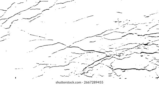 Vector the cracks concrete wall texture white and black. Grungy, grunge effect, grunge texture, dry land crack effect,	