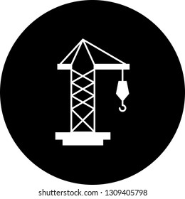 Vector crane icon