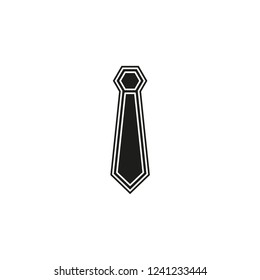 vector cravat icon - tie illustration. fashion wear, clothes textile - fashion apparel