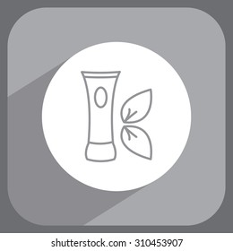 Vector cream icon