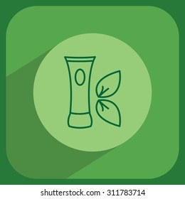 Vector cream icon