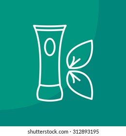 Vector cream icon