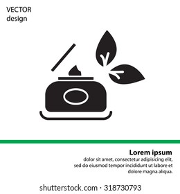 Vector cream icon