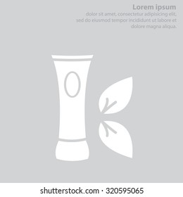 Vector cream icon