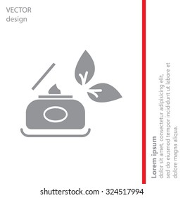 Vector cream icon