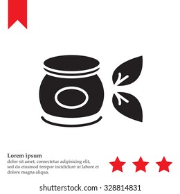 Vector cream icon