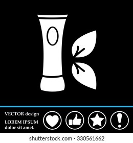 Vector cream icon