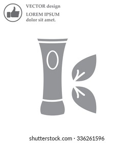 Vector cream icon
