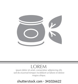 Vector cream icon