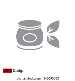 Vector cream icon