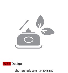 Vector cream icon