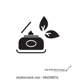 Vector cream icon