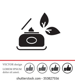 Vector cream icon
