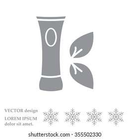 Vector cream icon