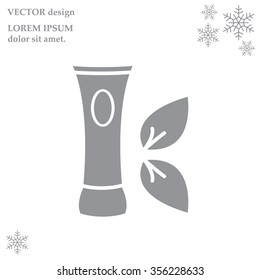Vector cream icon