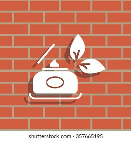 Vector cream icon