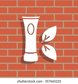 Vector cream icon