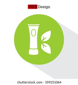Vector cream icon