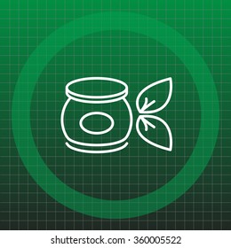 Vector cream icon