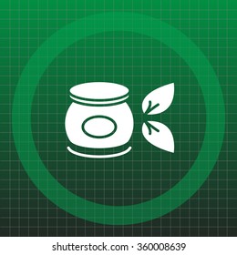 Vector cream icon