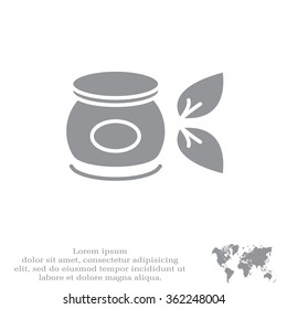 Vector cream icon