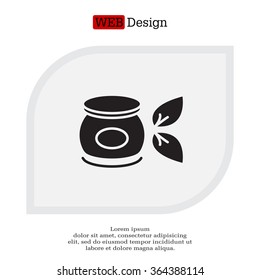 Vector cream icon