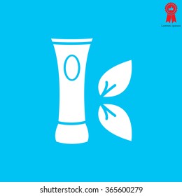 Vector cream icon