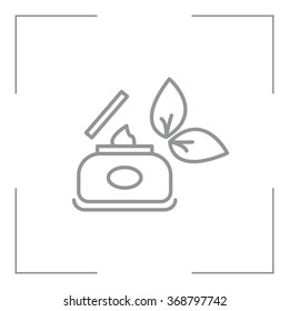 Vector cream icon