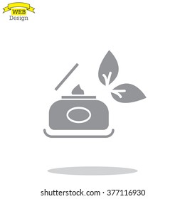 Vector cream icon