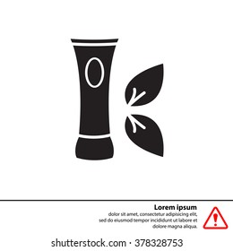 Vector cream icon