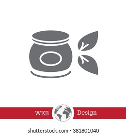 Vector cream icon