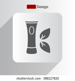 Vector cream icon