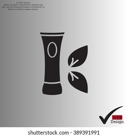 Vector cream icon