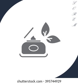 Vector cream icon