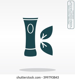 Vector cream icon