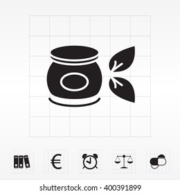 Vector cream icon