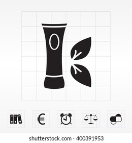 Vector cream icon
