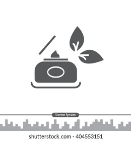 Vector cream icon
