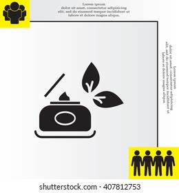 Vector cream icon