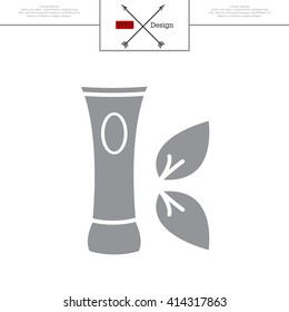 Vector cream icon
