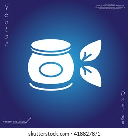 Vector cream icon
